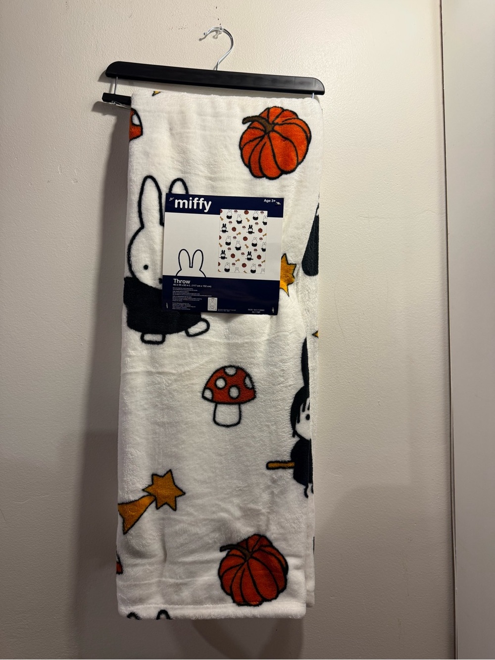 Miffy Halloween Throw Blanket 2026